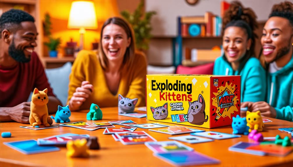 explosive feline card game