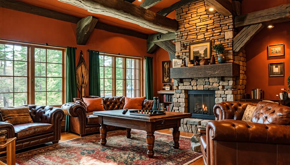 natural warm color palette