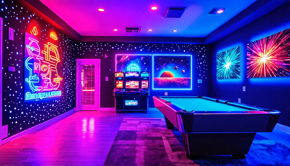 vibrant celestial color palette