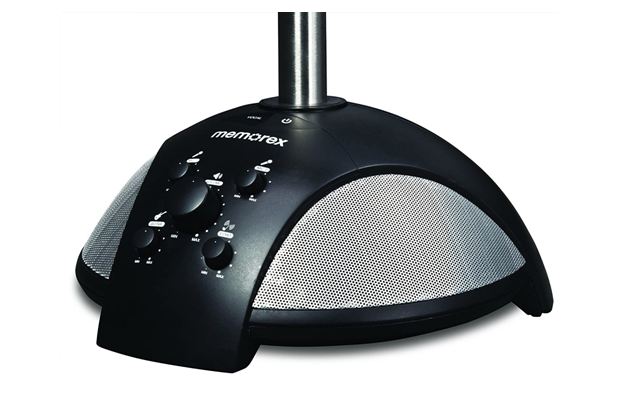 the base and control panel of the Sing Stand 3 karaoke system