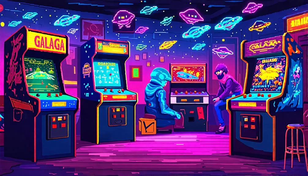 classic arcade space shooter
