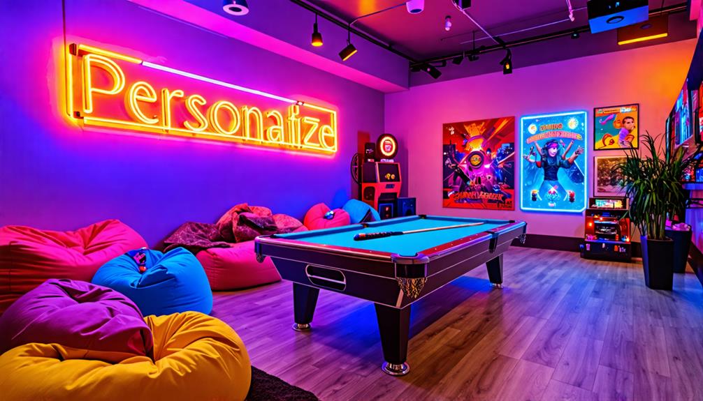 customizable illuminated neon displays