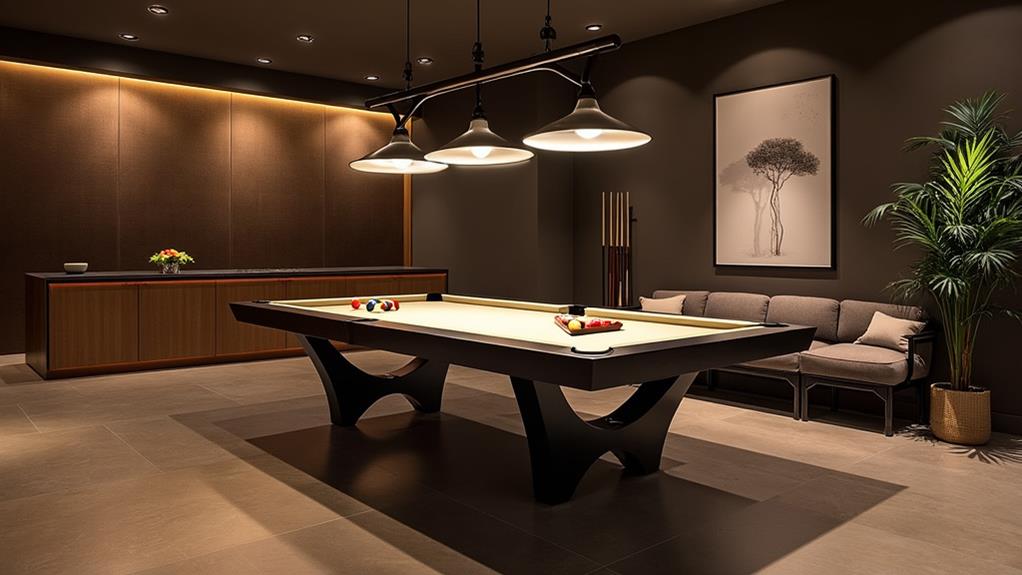innovative pool table illumination