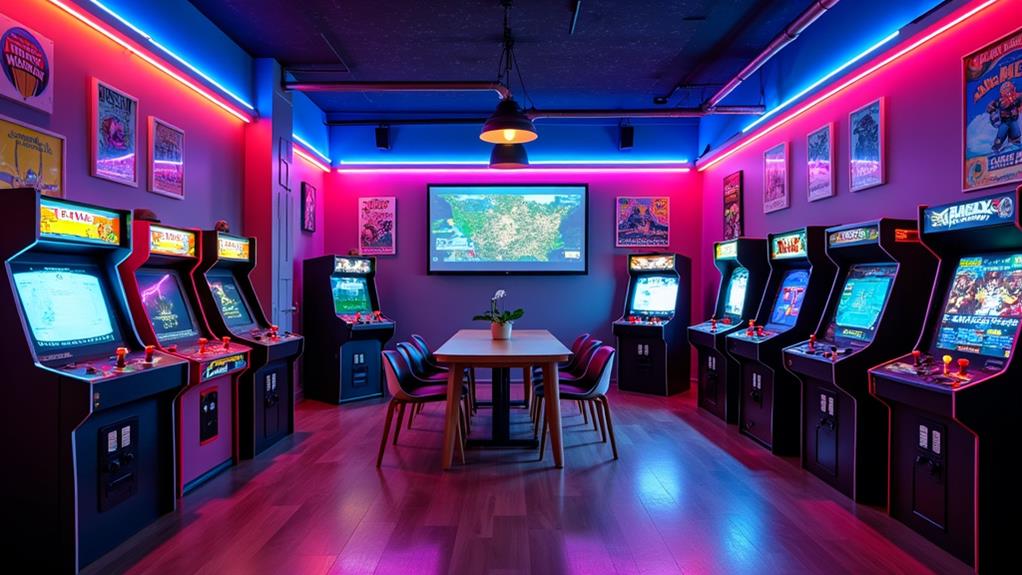 stylish game room makeover