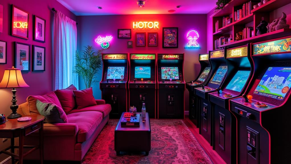 maximizing game room space