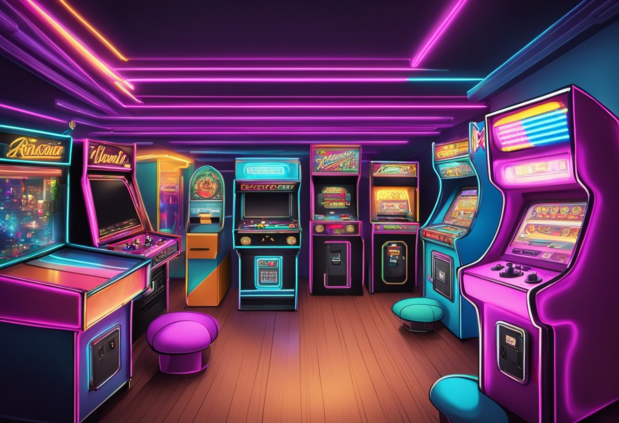 classic arcade zone game room