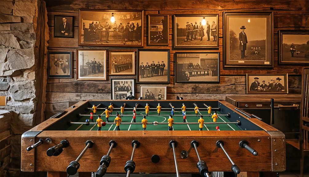 evolution of foosball game
