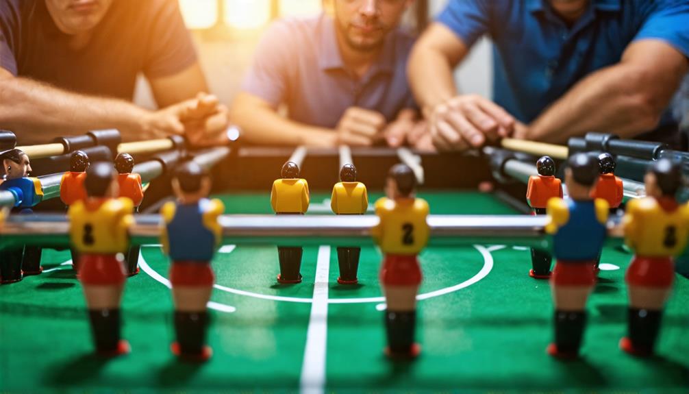 strategic play enhances foosball success