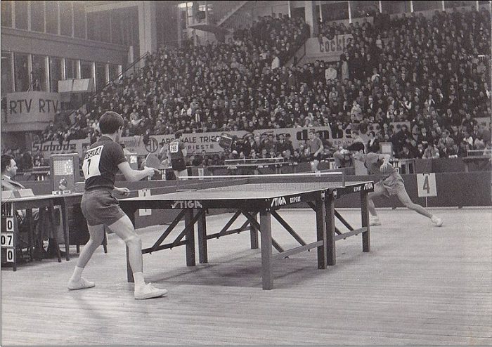Table tennis World Championship in Ljubljana in 1965