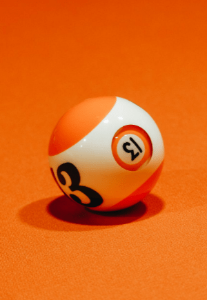 A billiard ball