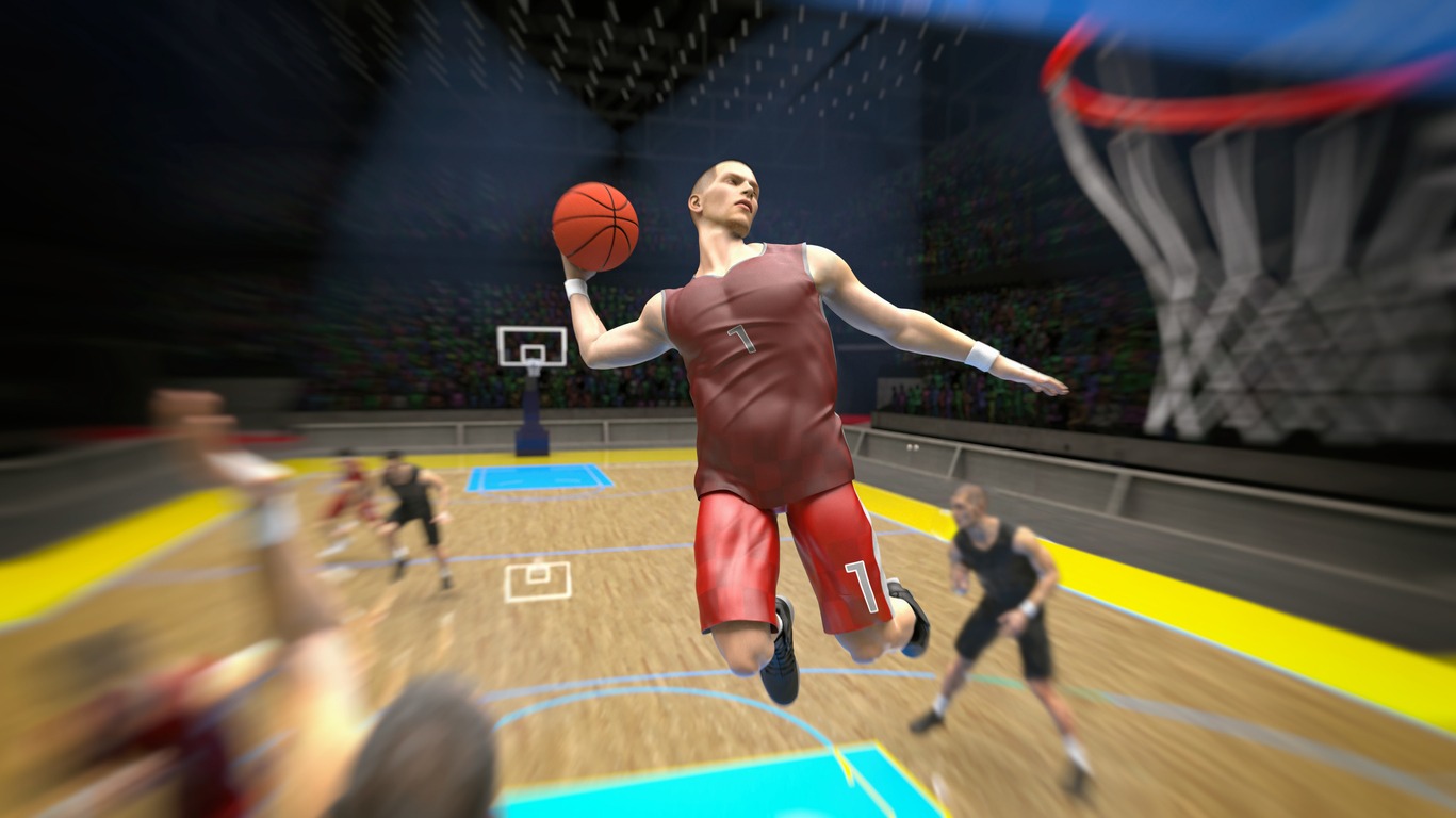 Basketball video game