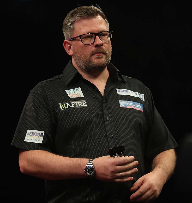 Play-off tournament night of the 2022 Cazoo Premier League Darts at the Mercdes-Benz Arena, Berlin, Germany: James Wade